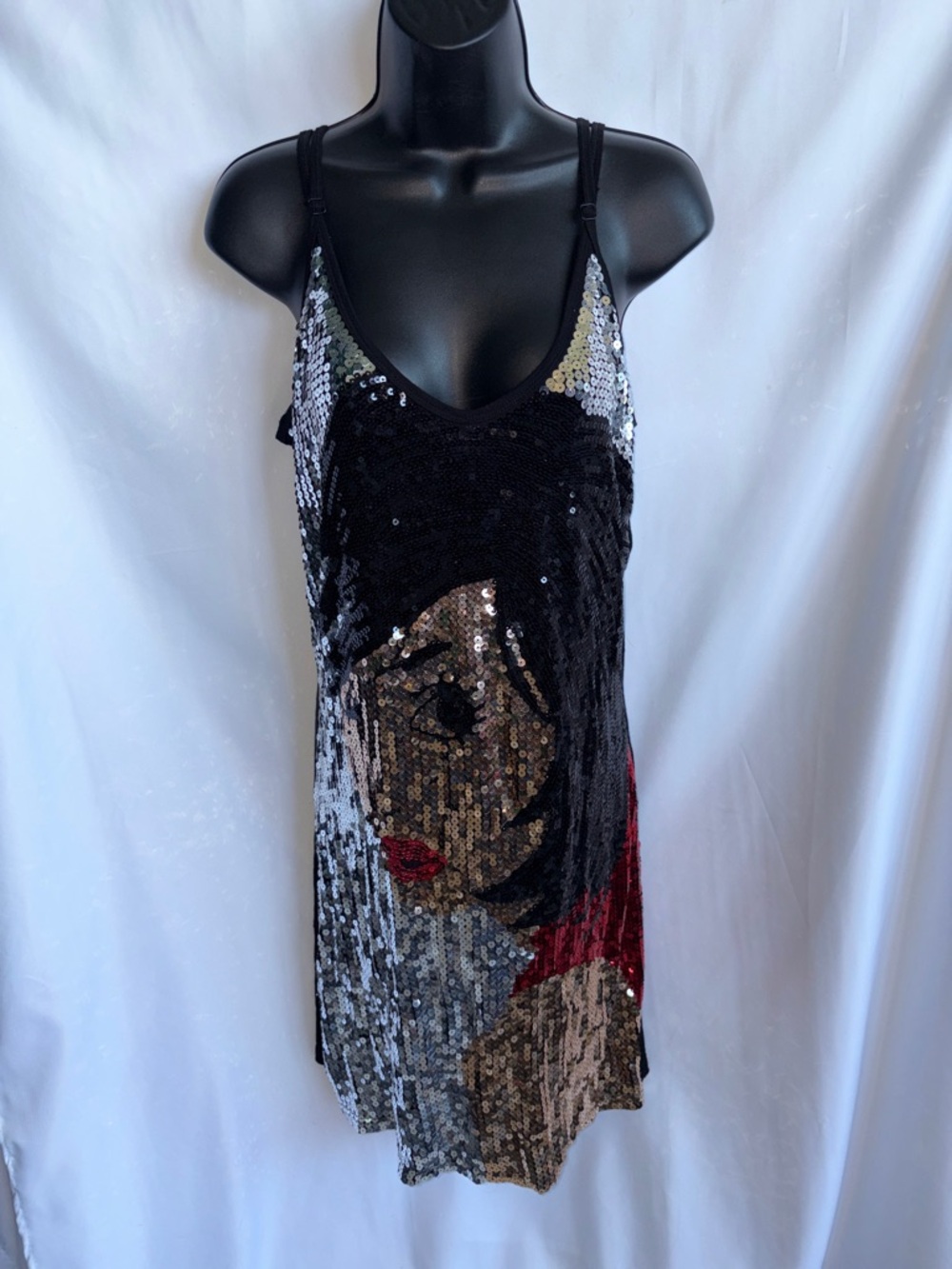 Connection 18 Sequin Party Dress | Size XL, 19” PTP,  35” L